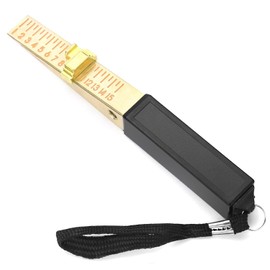 Door Gap Measuring Tool, 1-15mm Fire Door Gap Gauge Checker, Feeler Gauges for Engineering Inspection and House Flatness Measurement, Durable and Precise Ruler