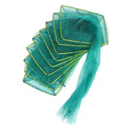 180cm Reuse, Lange Aalreuse Krebsreuse Setzkescher Metall Wurfnetz zum Fischen Senke Reusen für Fischfang Heringspaternoster Nature Fish Net Fischnetz Köderfische Köderfischsenke 6 Löcher 22 x 16cm