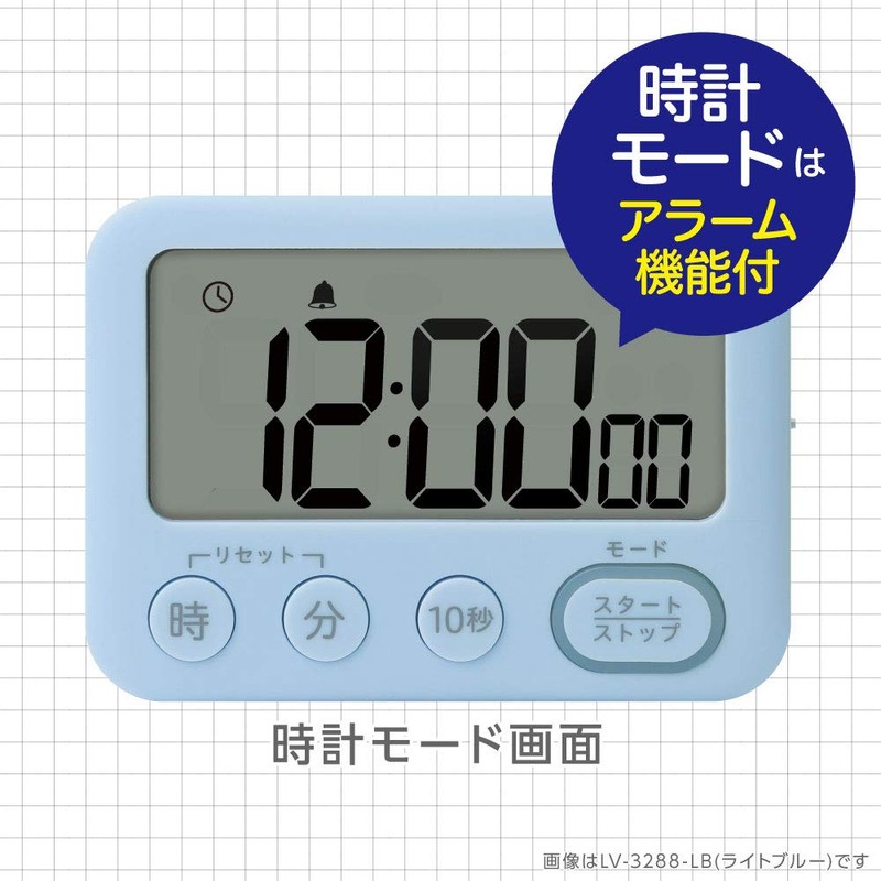 Sonic Timer Toki Sapo LV-3288-W, 100 Hours, Stand Included, Light