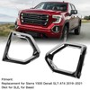 1 Pair Chrome Fog Lamp Bezels 84176753 Left Right Fog