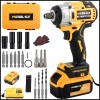 MITOOL KIT 600Nm Cordless Impact Wrench Gun 1/2'' Brushless High
