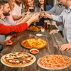 AKOLAFE 8 Pack Stainless Steel Pizza Pan 12 Inch Pizza