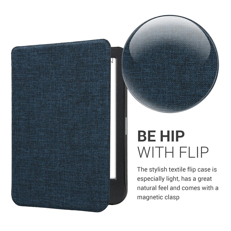 kwmobile Case Compatible with Kobo Clara BW/Colour - Book Style