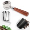 3 Ears Coffee Bottomless Portafilter Removable Stainless Steel Coffee Portafilter