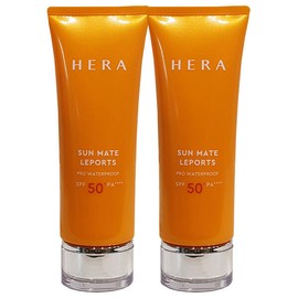 HERA 헤라 선 메이트 레포츠 70mlx2개 SPF50 PA++++ 선크림 Hera Sun Mate Leisure 70mlx2 SPF50 PA++++ Sunscreen [Hera Sun Mate Reprotect (SPF50) 70ml x 2 pieces]