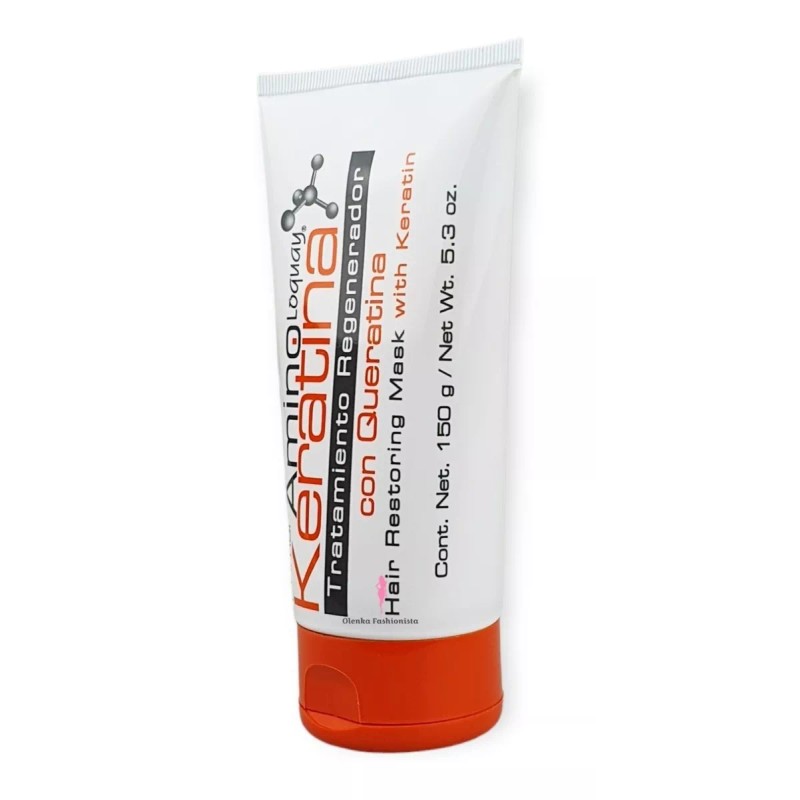 Loquay Mascarilla Cabello Tratamiento Regenerador Queratina Loquay