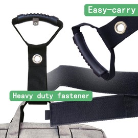 Portable Extension Cord Holder and Organizers,Storage Straps with Carrying Handle and Grommet, for Cables, Ropes, Garden Water Hoses Carrying organization (5 Pack (10"/13"/3pcs28"))