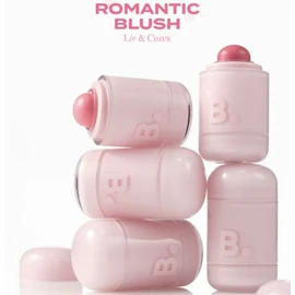 BANILA CO Daily Mood Up Makeup Set 2items [Romantic Blush Lip & Cheek + Contour], Lip & Cheek#$%Contour:A Little Bit-01 Sand Breeze