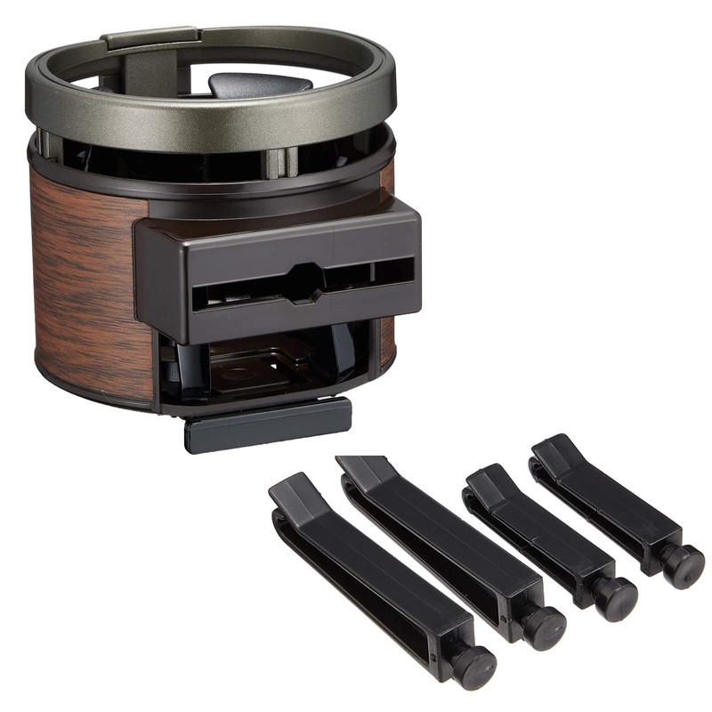 Carmate DZ320 Car Drink Holder, Quattro, Cafe Brown