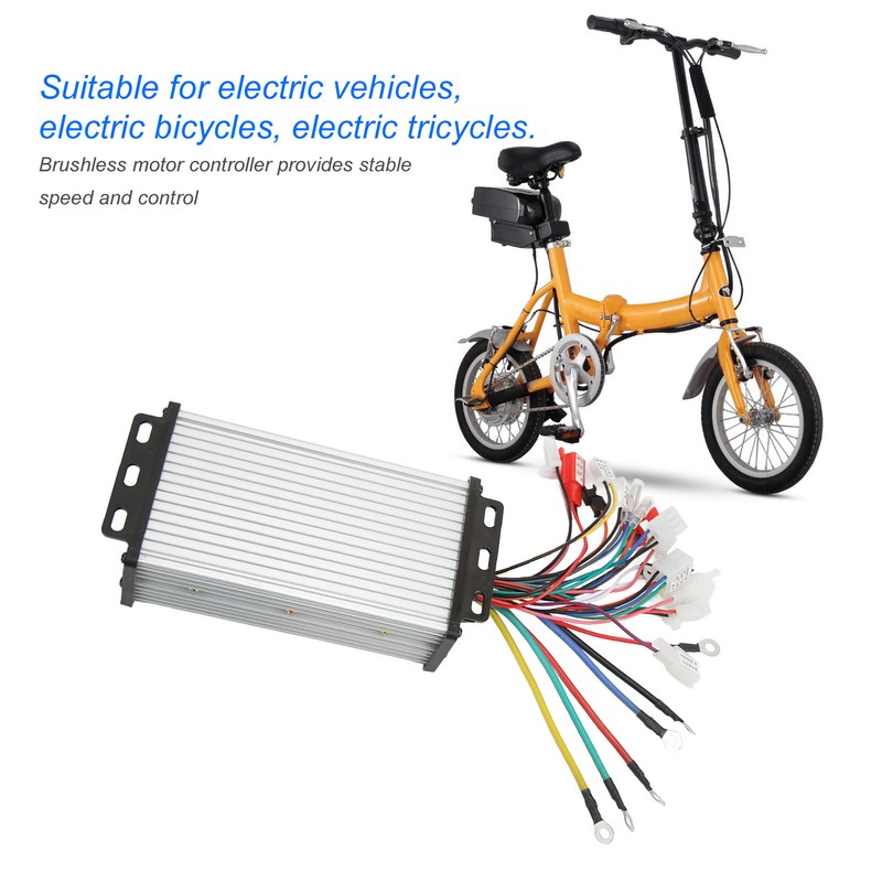 48V/60V/72V 600W Brushless Controller Electric Sine Wave Bicycle Scooter Brushless