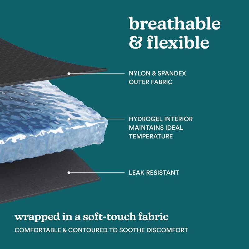 Homedics Hot and Cold Relief Gel Hand Sleeve, Heat or
