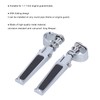 Highway Pegs Footrest, Folding Highway Footrests High Strength for Round