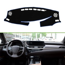 HOPESPANNER Dashboard Cover for Lexus ES350 ES300h 2013-2018 Non-Slip Interior Dash Cover Mat Polyester Silicone