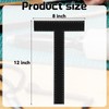AmazingSpark 2 Pack T Square Rulers, 12 Inch Acrylic T