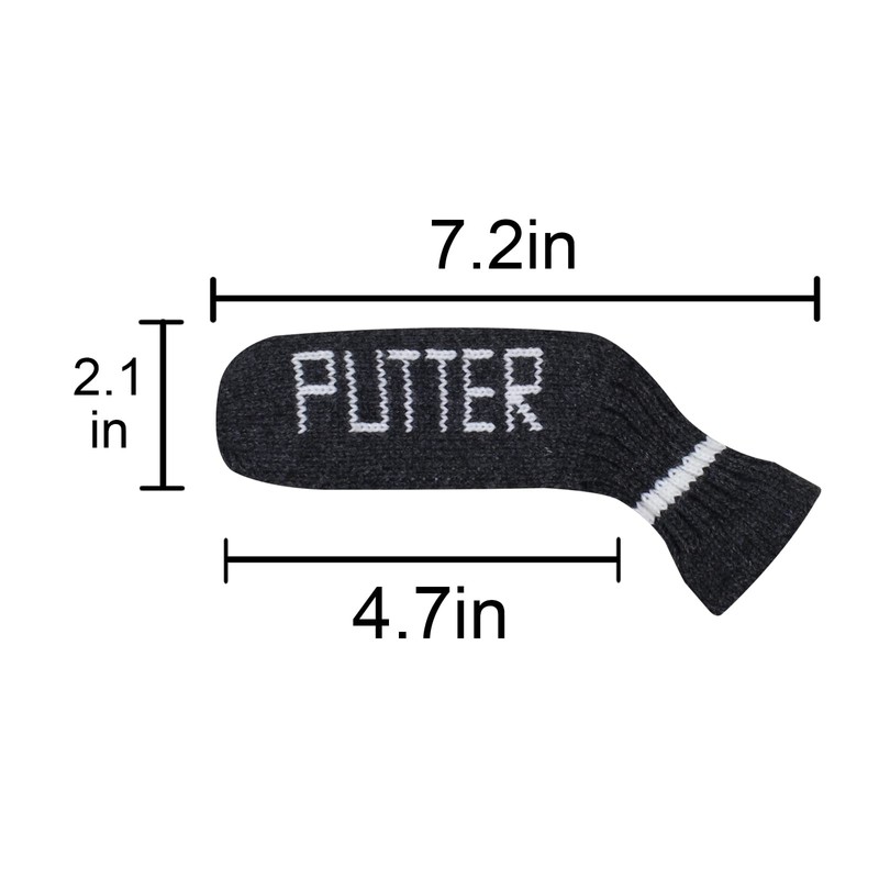 Scott Edward Blade Putter Cover Knitted, 1 Piece in Pack,