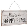 Decorative Wooden Sign Novel Waterproof Table Sign Hanging Decoration with