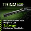 TRICO Silicone Ceramic™ (90-210) 21 Inch Automotive Replacement Windshield Wiper