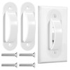 Ouligay 2 Pack Light Switch Guard, Light Plates Switch Covers,
