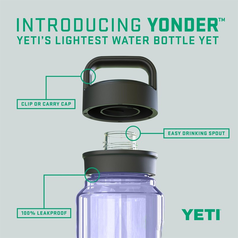 YETI Yonder 750 ml/25 oz Water Bottle with Leakproof Yonder