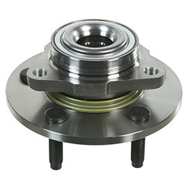 EXCEEDOE Front Wheel Bearing and Hub Assembly (3.7L V6, 4.7L V8, 5.7L V8, 5.9L V8, 4WD, RWD 2-Wheel ABS) Compatible With 2003 Dodge Ram 1500 - One Bearing Included - Two Years Warranty
