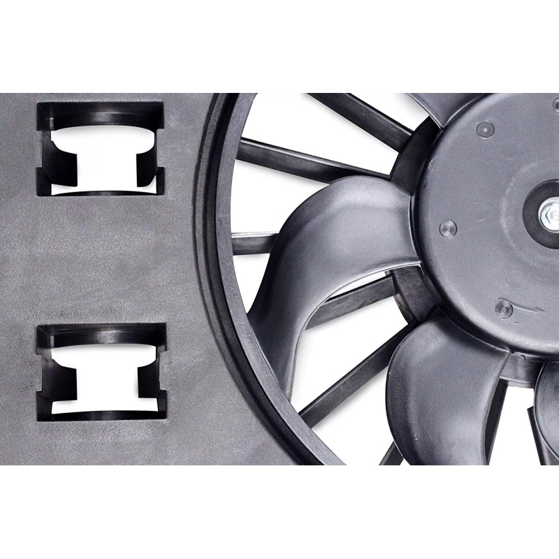 unbranded Dual Radiator Cooling Fan For 2006-2008 Chevy Equinox Pontiac