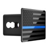 2.5 Inch American Flag Trailer Hitch Cover Plug with 5/8-Inch