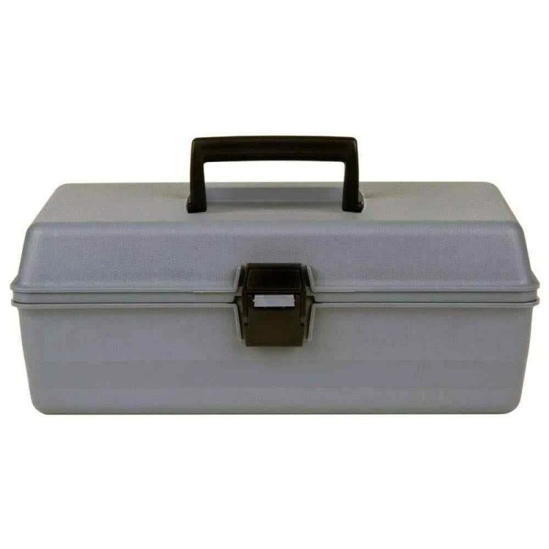 Flambeau 1100 Gray Copolymer Resin Tool Box, 11-1/8" W x