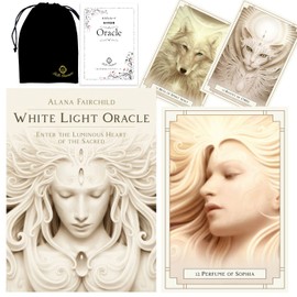 Oracle Cards, 44 Cards, White Light Oracle, Tarot Cards, Japanese Instruction Manual Included (English Language Not Guaranteed)