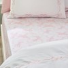 Catherine Lansfield Bow Super King Fitted Sheet White/Pink