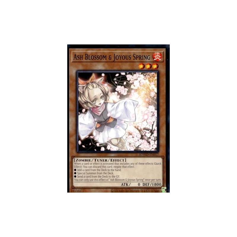 Ash Blossom & Joyous Spring (Unlimited Misprint) - SDWD-EN017 -