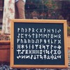 6pcs Wood Burning Stencils, Reusable Symbol Pattern Stencils Runes Stencil