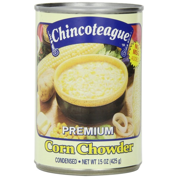 Chincoteague Corn Chowder, 15-Ounce Cans (Pack of 12)