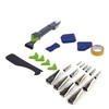 24Pcs Silicone Caulking Tools Caulk Nozzle Applicator Kit Reusable Sealant
