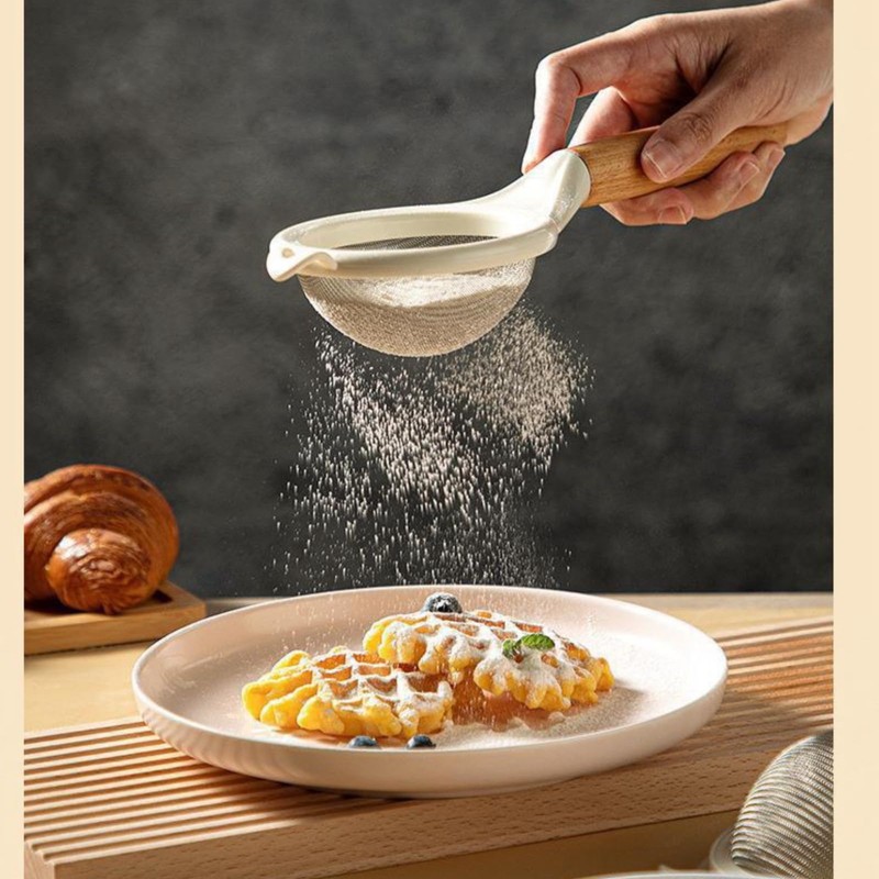 Food Strainers-Premium Kitchen Utensil Set with Stainless Steel Mesh Strainer,
