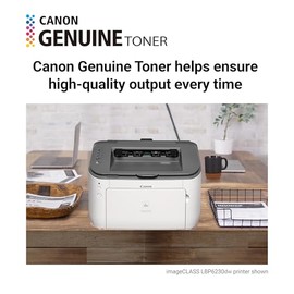 Canon Canon Genuine 126 Black Toner Cartridge Compatible with LBP6200d, LBP6230dw