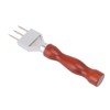 Three Prong Ice Axe, Wooden Handle, 304 Stainless Steel Ice