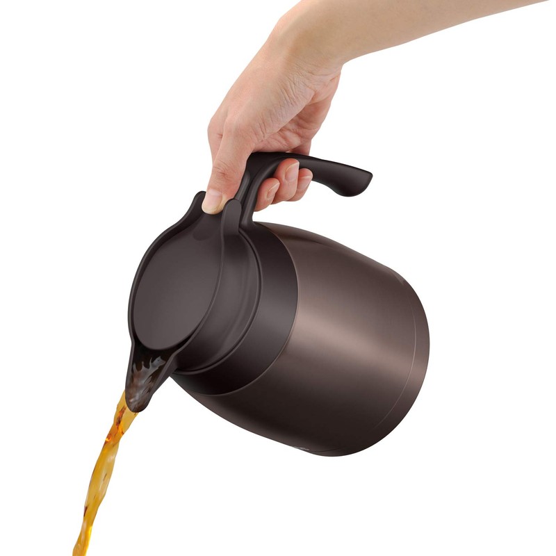 Thermos Stainless Pot TTB-1000 DBW, 4.2 cups (1 L), Dark