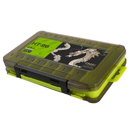 pronala (Professional Sea Fishing) Double-sided Bait Box, 14 Compartments with Precision Dividers x Drain Included, Impact Resistant ABS + Salt Damage Prevention Coat, Double-Sided Bait Box, Lure Case