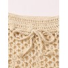 Floerns Traje de baño para mujer con lazo en la
