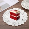 sourcing map 100 Pcs White Lace Paper Doilies 10.5 Inch