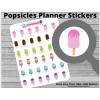 Homemade Popsicles Planner Stickers #73 / Planner Stickers  / Journal