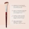 BK BEAUTY Brocha Pequeña Angular Para Rostro 112 – Brocha