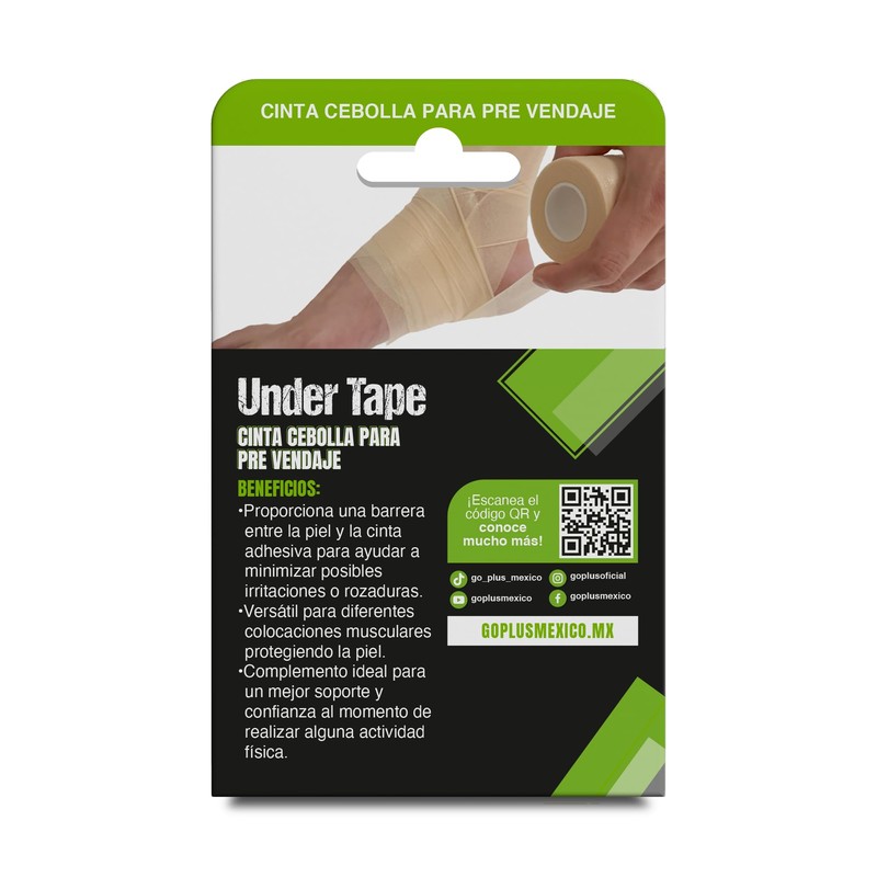 Cinta Cebolla para Pre Vendaje Deportivo Under Tape Pretape Go