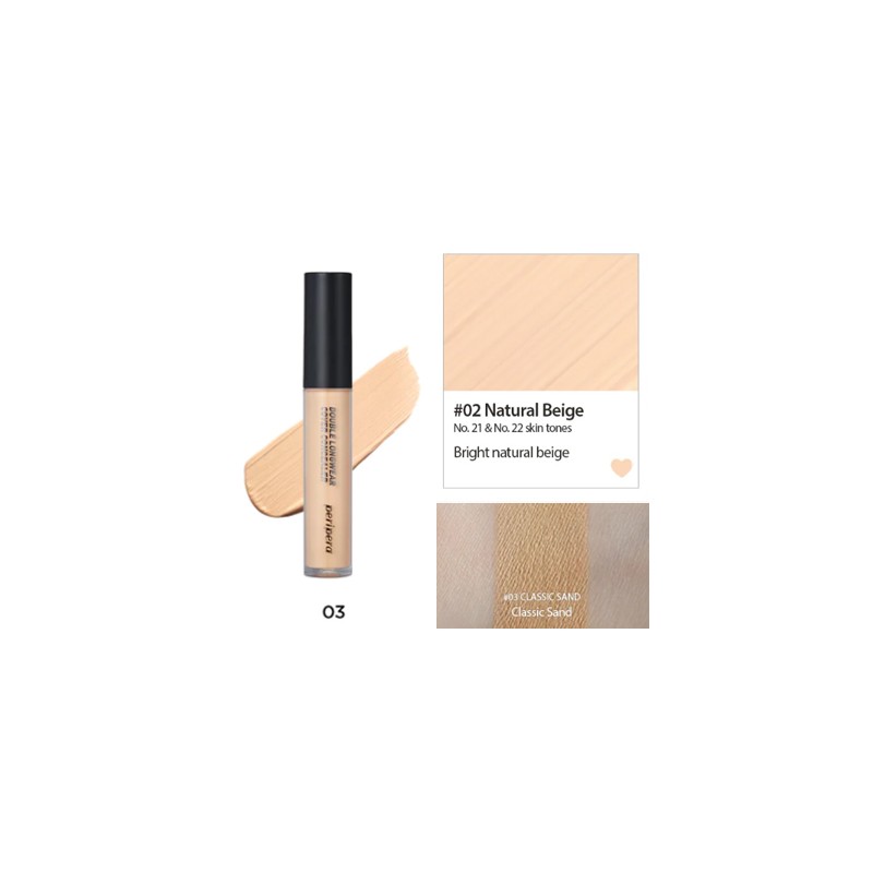 Peripera [Peripera]Double Longwear Cover Concealer (2 Colors)