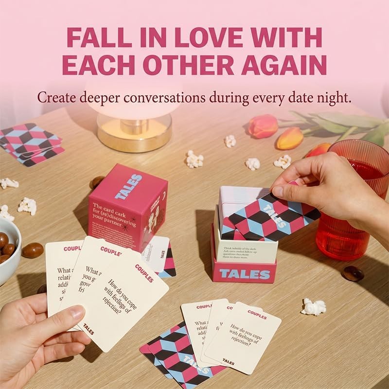150 Conversation Starter Cards with Relationship Prompts for Couples