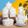 Jennifer Rose Busy Bees Melamine Small Snack Tray 23 x