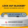Lock Out Blocker for Airstream Travel Trailer Slide Lock, Prevent
