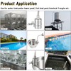 MEUPMEOP Float Valve, 1/2" to 3/4" 1" 304 Stainless Steel