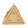 10X 15X 20X Folding Magnifying Glass Portable Pocket Magnifier for