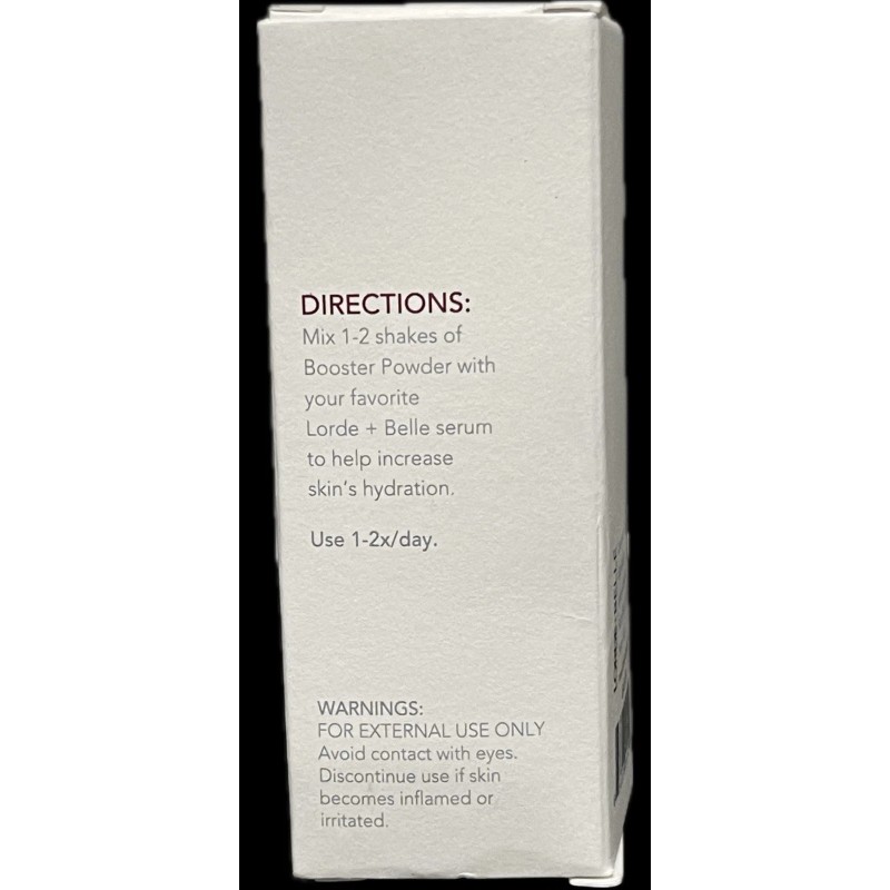 Lorder + Belle Lorde + Belle Hydra Max Booster Powder